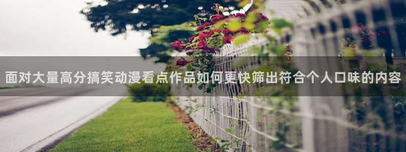 香蕉成熟时电影1:面对大量高分搞笑动漫看点作品如何更快筛出符合个人口味的内容配图